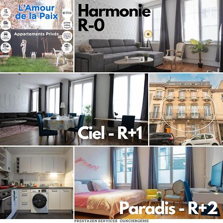 L'Amour De La Paix - Centre-Ville - Jardin - Proche Gare - Tv65"Primevideo - Ambiance Tres Chaleureuse - Parking Gratuit Sous-Video Surveillance Proche - Gere Par Presta-Zen'Services Verdun-sur-Meuse Kültér fotó
