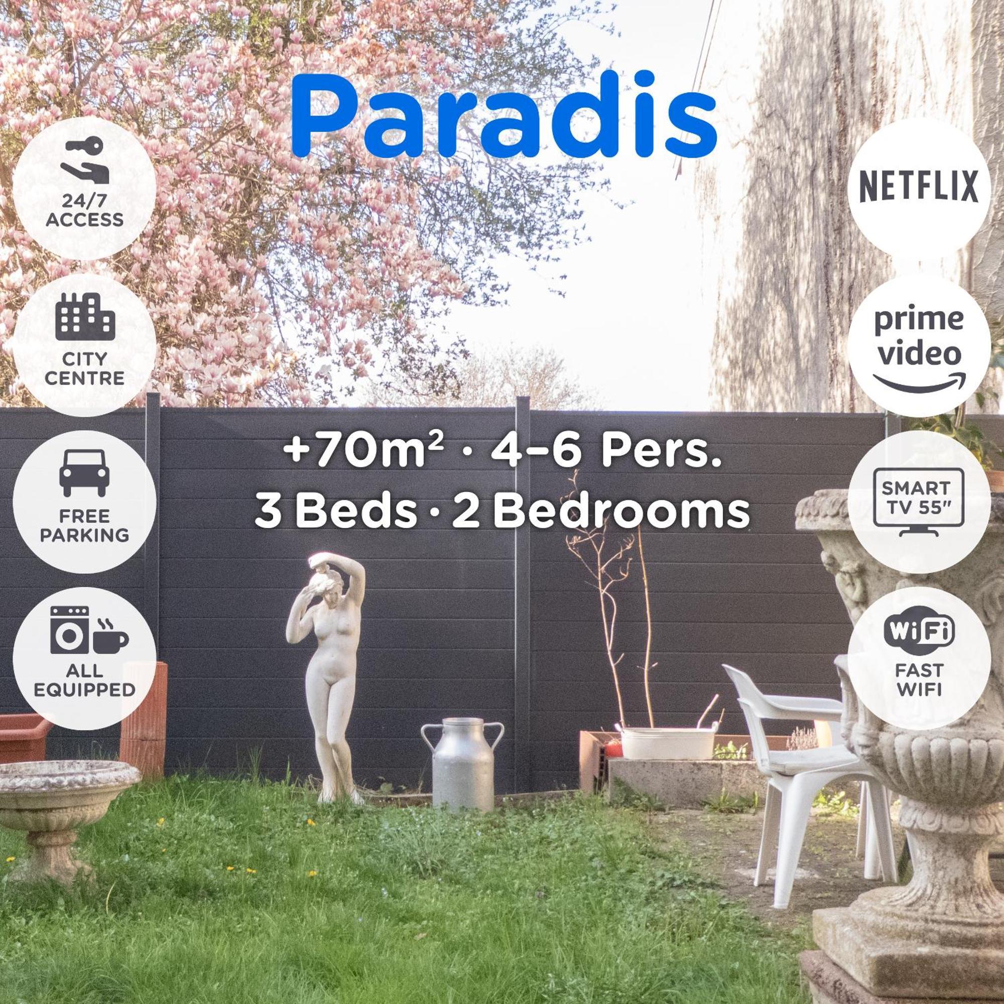 L'Amour De La Paix - Centre-Ville - Jardin - Proche Gare - Tv65"Primevideo - Ambiance Tres Chaleureuse - Parking Gratuit Sous-Video Surveillance Proche - Gere Par Presta-Zen'Services Verdun-sur-Meuse Kültér fotó